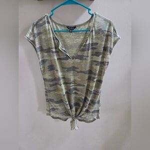Lucky Brand Camo Top